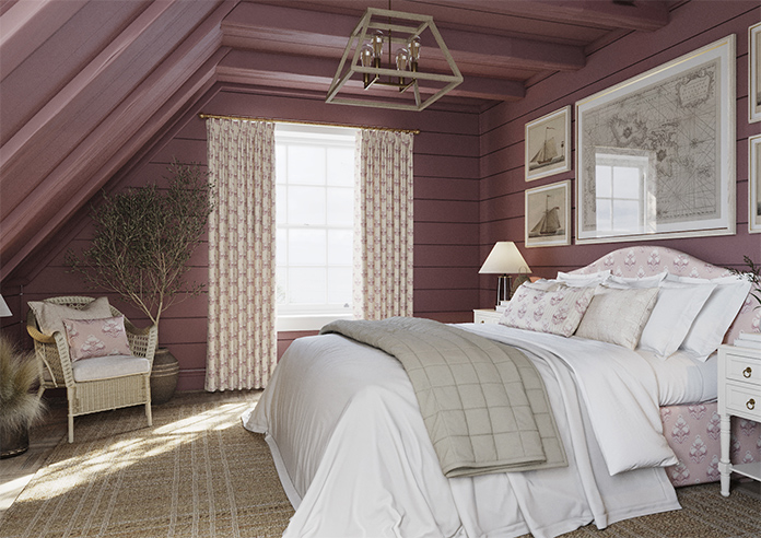 Midford, Mantels Stripe Rosies Pink - Made to Measure Curtains - Image 7